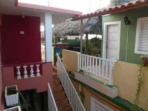 'View of the house' Casas particulares are an alternative to hotels in Cuba.